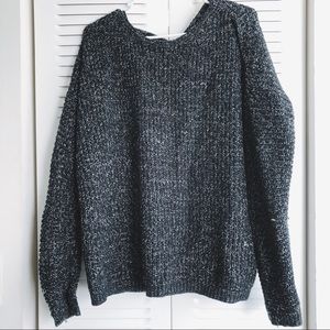 Grey knit swat